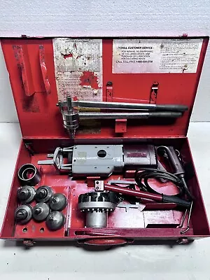 T-Drill T Forming Drill Set Model T-55 With 6 Bits For Copper Pipe + Accessories • $2499.99