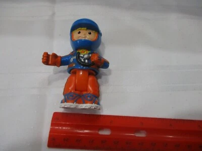 £2.62 • Buy Fisher Price Little People Bendable  Boy Part Eddie Race Car Driver Wheel Toy