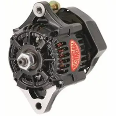 Powermasters 8166 Alternator Racing Alternator Mini Denso 50 Amp. One Wire 16V • $287.49