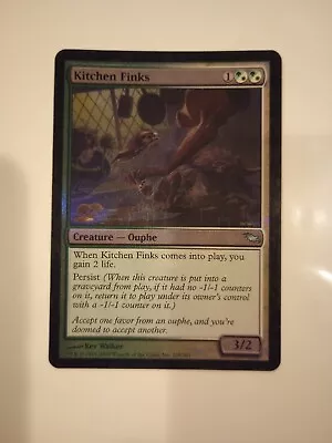 MtG FOIL Kitchen Finks Shadowmoor 229/301 Magic The Gathering  • $2.50