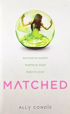 Matched By Condie Ally Paperback Book The Fast Free Shipping • $6.90