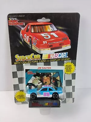 1992 Racing Champions Stock Car Nascar #89 Jim Sauter Evinrude Blue 1:64 NEW • $4.21