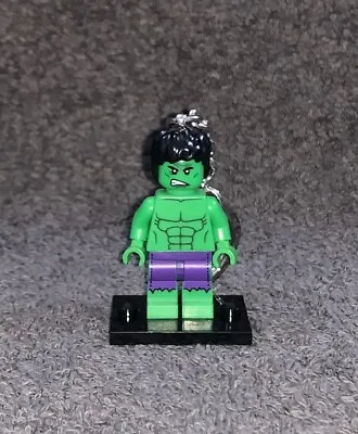 Lego Marvel Minifigure Keyring / Keychain - Hulk • £11.50