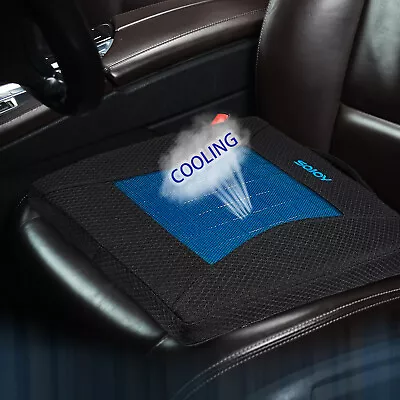 Sojoy Gel Seat Cushion Gel&Memory Foam Coccyx Car Cushion Home Office Chair Pad • $29.99