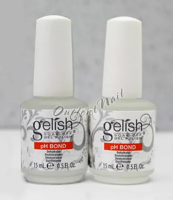 Gelish Harmony 2pc PH BOND Dehydrator Nail Prep 0.5oz/15ml Item# 01206 • $9.48