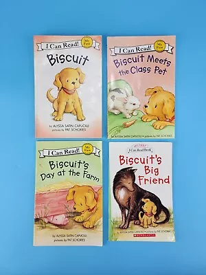 I Can Read Biscuit The Puppy My First Level Reading Paperback Books Lot Of 4 VG • $8.51