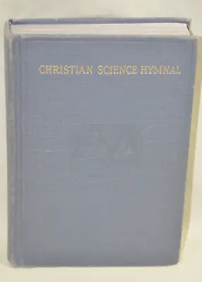 1937 Christian Science Hymnal Mary Baker Eddy Hardcover VERY GOOD • $10