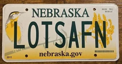 LOTSAFN Vanity License Plate Lots Of Fun • $59.99