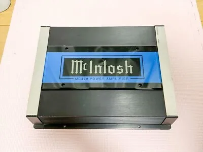 McIntosh MC420 4Channel Power Amplifier Car Audio 50W × 4 Tested • $529.99