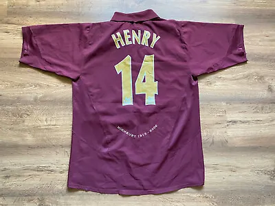 + Arsenal London England 2005/2006 Home Football Shirt Soccer Nike #14 Henry • £300