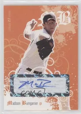 2007 Just Minors Justifiable '07 Preview /200 Madison Bumgarner #JFPR-03 Auto • $16.34