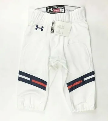 Under Armour Illini Syracuse Auburn Football Game Pant Men's L White UF022PM • $7.35