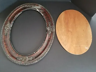 Vintage Antique Ornate Wood Wooden Picture Or Mirror Frame 25  X 19  • $59.99