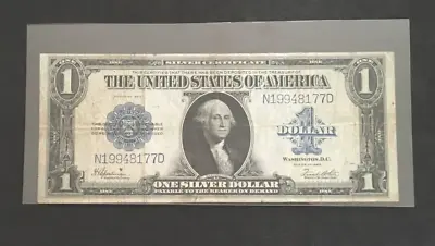1923 Us Banknote One Dollar Silver Certificate Circulated Note N19948177d • $99