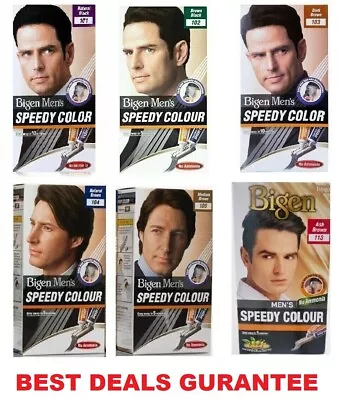Bigen Speedy Men's Speedy Hair Dye And Colour Brush No Ammonia - All Shades • £6.99