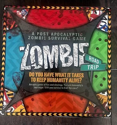 Zombies Road Trip Board Game Post Apocalyptic Survival • £13