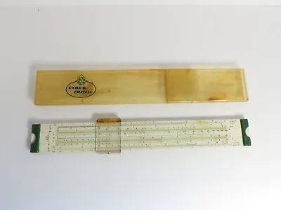 Faber Castell Slide Rule 52/82 With Case Made In Switzerland • $34.99