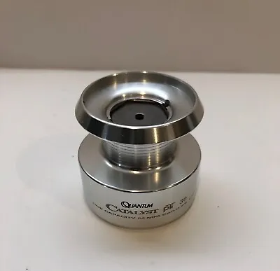 New Quantum Quantium CATALYST PTi 30 Spinning Reel Part Aluminum Spare Spool • $14.99