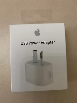 $15.97 • Buy Genuine Apple Cable IPhone 5W Wall Charger Adapter For 6 6s 7 8 X 11 Pro IPad