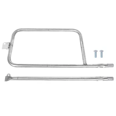 For Weber Q3000/Q3200 Q300/Q320 Stainless Steel Grill Tube Burner W/ Screw Parts • $34.49