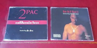 £3 • Buy Pair Of 2Pac CD Singles - California Love / How Do U Want It