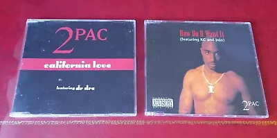 £3 • Buy Pair Of 2Pac CD Singles - California Love / How Do U Want It