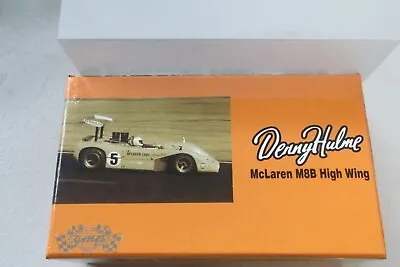 DENNY HULME #5 McLAREN M8B HIGH WING CAN AM  RACING GMP 1:43 NEW LIMITED EDITION • $88