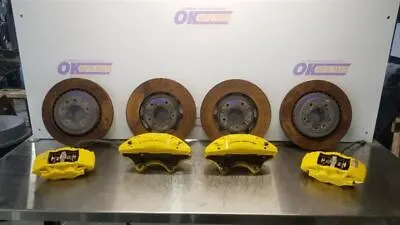 16 Chevy Corvette C7 Z51 J6e Brembo Brake Caliper And Rotor Set Yellow • $1500