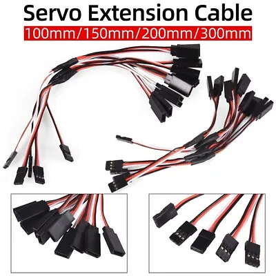 5 RC Servo Y Extension Cable Servo Wire Lead JR Futaba For RC Car Helicopter • $9.95