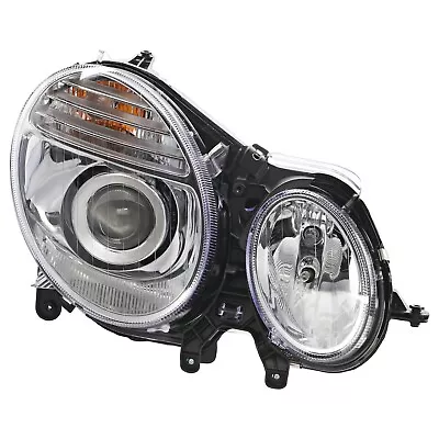 Headlight For 2007-2009 Mercedes Benz E350 E550 Passenger Side W/ Bulb • $96.53