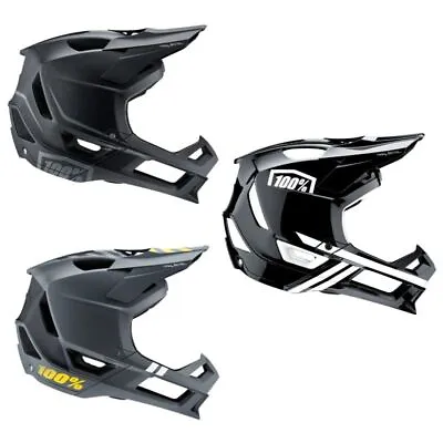 2024 100% Trajecta Essential MTB BMX Bicycle Black/White Helmet - Pick Size • $250