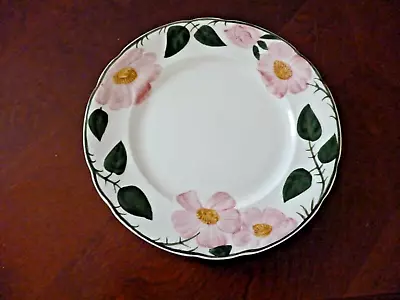 Villeroy Boch Wild Rose Salad Plate Pink Flowers West Germany • $9.50