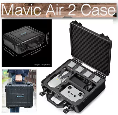 $134.24 • Buy Case For DJI Mavic Air 2 Fly More Combo - Drone Quadcopter Hard Carrying Bag New