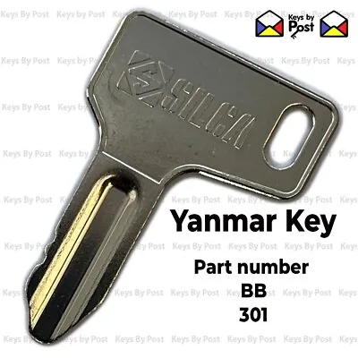 £2.99 • Buy Yanmar Plant Key Ammann, Takeuchi, Kubota  BB  301  Dumper Digger Tractor Key
