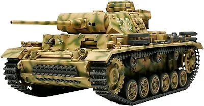Tamiya 1/48 Military Miniature Series No.24 German Panzer III L-32524 • $28.26