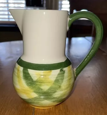 Vintage Authentic Vernonware  Homespun Ceramic 5” Creamer-USA • $12.95