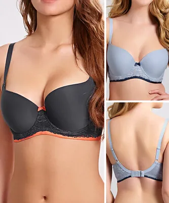 Panache Cleo Morgan Balconette T Shirt Bra 9361 Underwired Padded Moulded Cups • £15