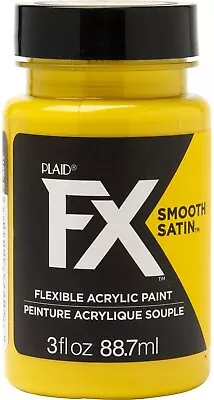 FX Smooth Satin Flexible Paint 3oz Fools Gold Cosplay Crafts Props Projects • $9.97