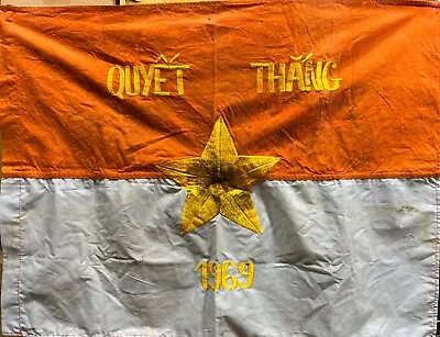 Flag  VC Vietcong NVA NLF North Vn Army Flag To Win In 1969 Year Viet Cong  A13 • $29