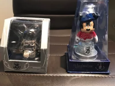 Disney Store 25th Anniversary Vinylmation 3” Collectible Mickey Figures NEW • $29.99