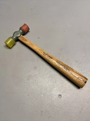 Vintage Craftsman 8oz Soft Face Hammer Rubber & Nylon 38291 Hickory Made In USA • $22.50