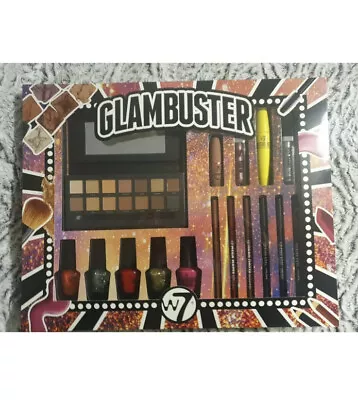 New Glambuster W7 Makeup Set-Cosmetic Make Up Kit-Make Up Pallet-Perfect Gift • £20.99