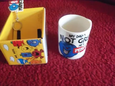 £10 • Buy Mr Men Mr Perfect Dad Mug & Keyring (Boxed)