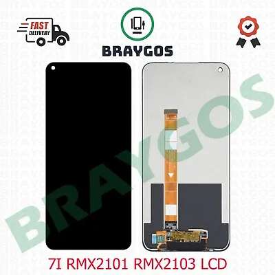 Replacement For Oppo Realme 7i RMX2103 LCD Touch Screen Display Assembly Black • £20.15