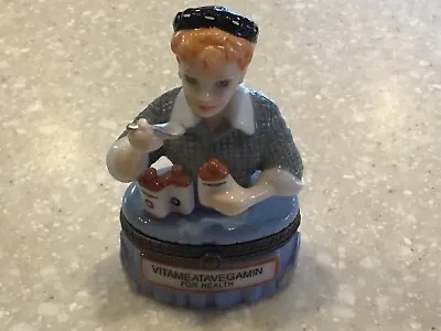 I Love Lucy PHB Porcelain Hinged Trinket Box Midwest Of Cannon Falls • $33
