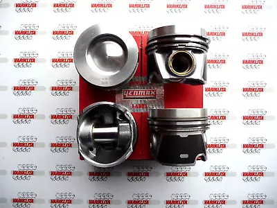 4x PISTONS WITH RINGS AUDI ŠKODA VW 2.0TDI 16V CNHA DDAA CZJA Ø81.51 MM +0.50 • $395.83