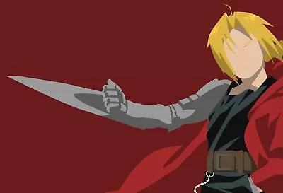 Fullmetal Alchemist Brotherhood Poster Poster 45x32cm • $16.24