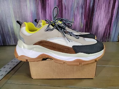 $34 • Buy Zara Multi-color Contrasting With Chunky Thick Soles Mens Shoes 
