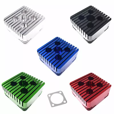 Racing CNC Cylinder Head Fits 66cc 80cc Gas Motorized Bicycle Bike Colorful • $36.99