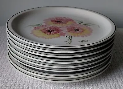 $7.50 • Buy VA Block ~ Portugal ~ 8  Porcelain Salad / Dessert Plate(s) ~ 8 Available